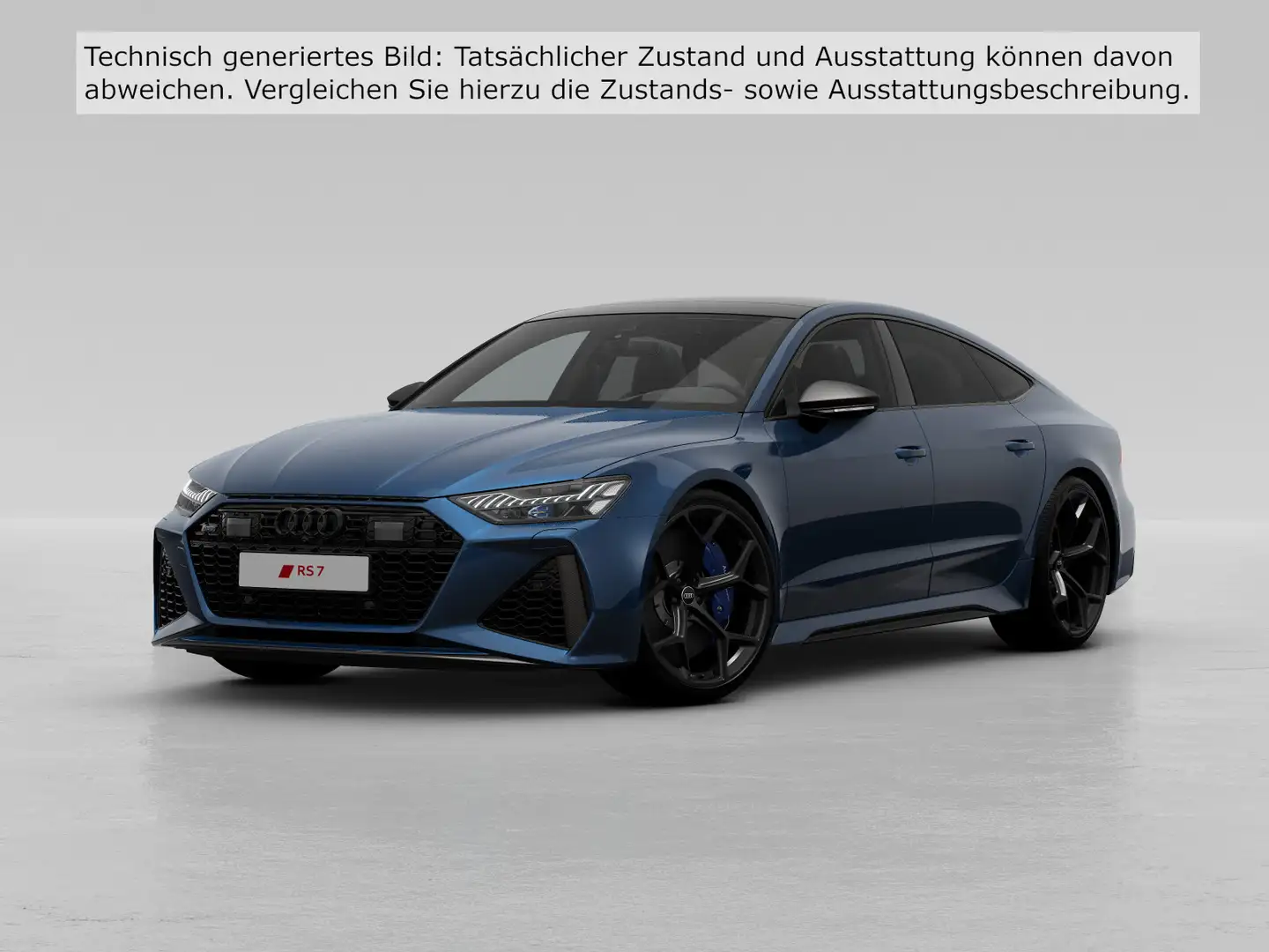 Audi RS7 RS7 Sportback 4.0 TFSI Q HuD MEMORY PANO BuO LM2 Bleu - 2