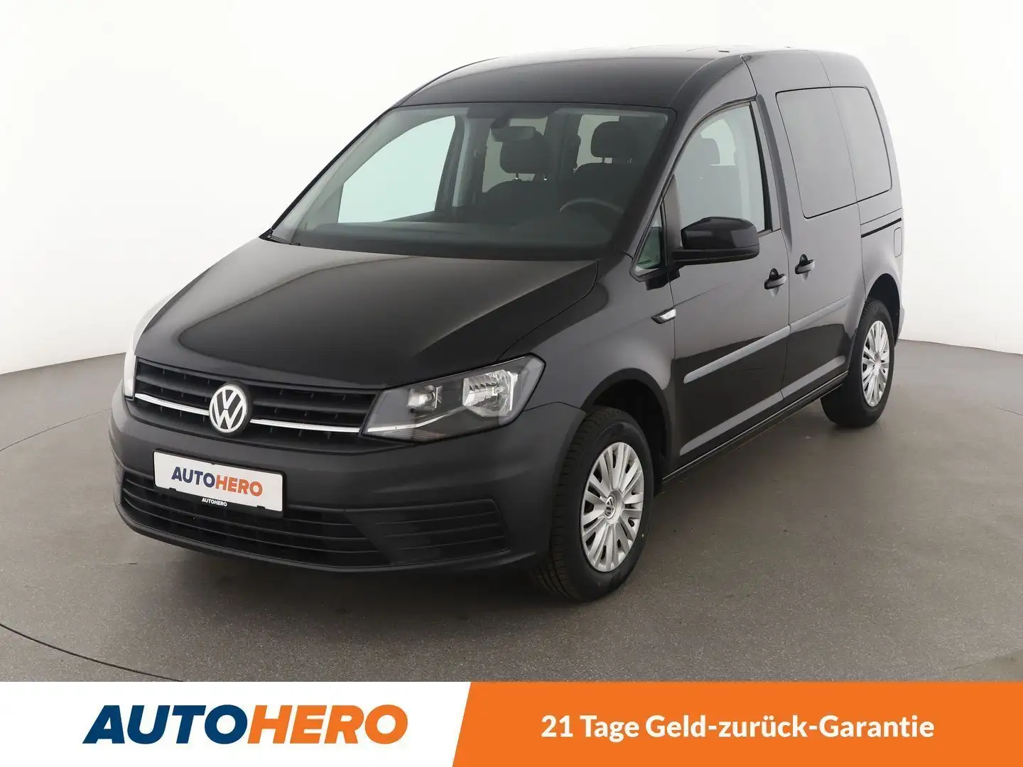 Volkswagen Caddy 1.0 TSI Trendline BlueMotion*TEMPO*PDC*KLIMA* Schwarz - 1