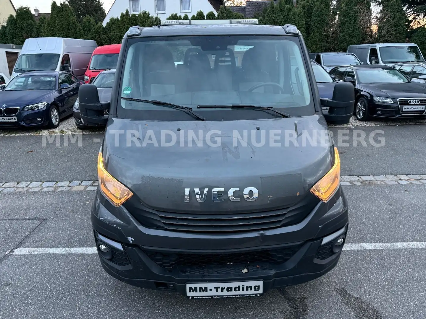 Iveco DAILY 35-210-DOKA-PRITSCHE-AUTOM-KLIMAAUT.-NAVI- Grau - 2