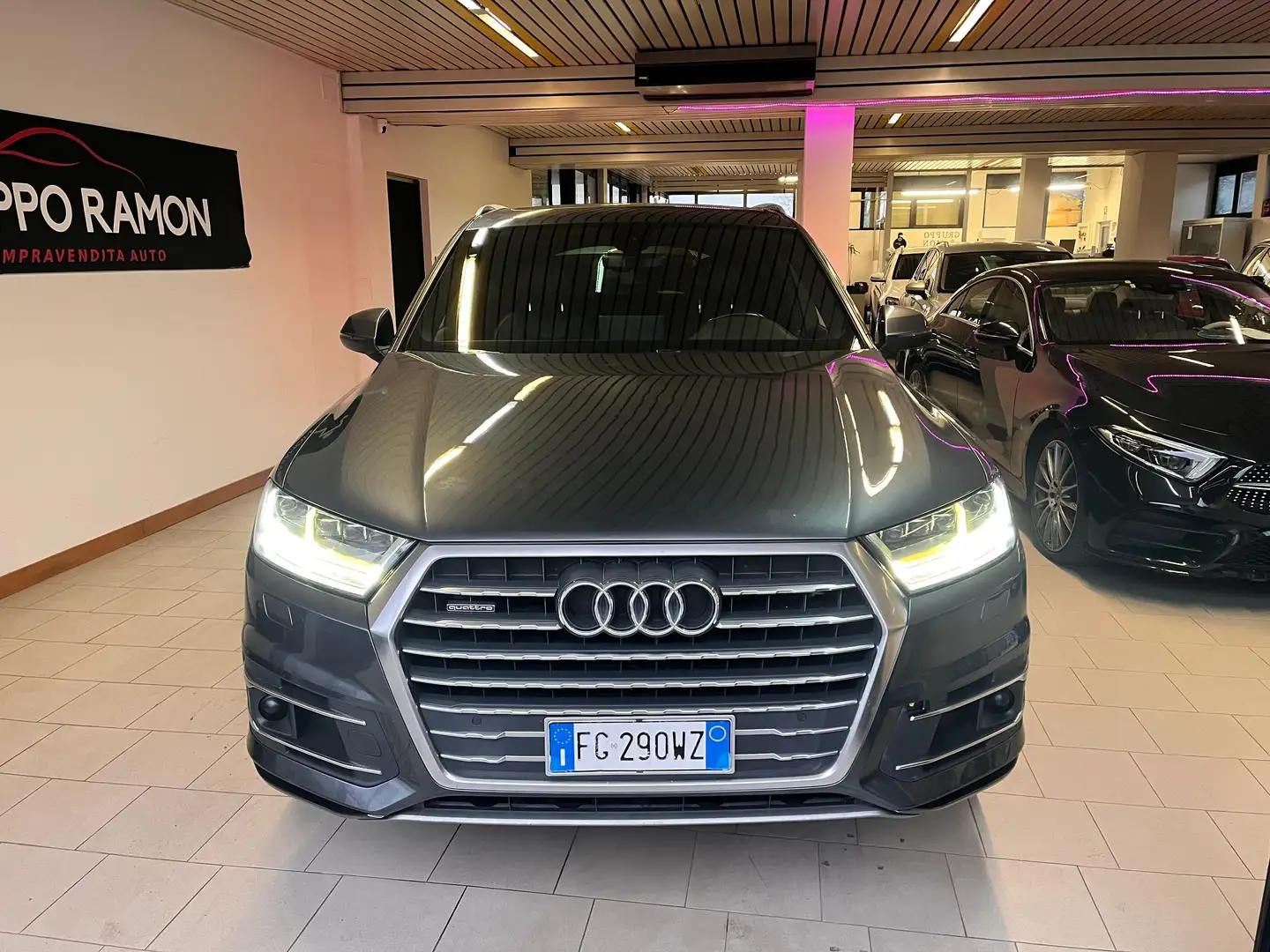 Audi Q7 Sline 3.0 tdi Quattro 272cv Gris - 1