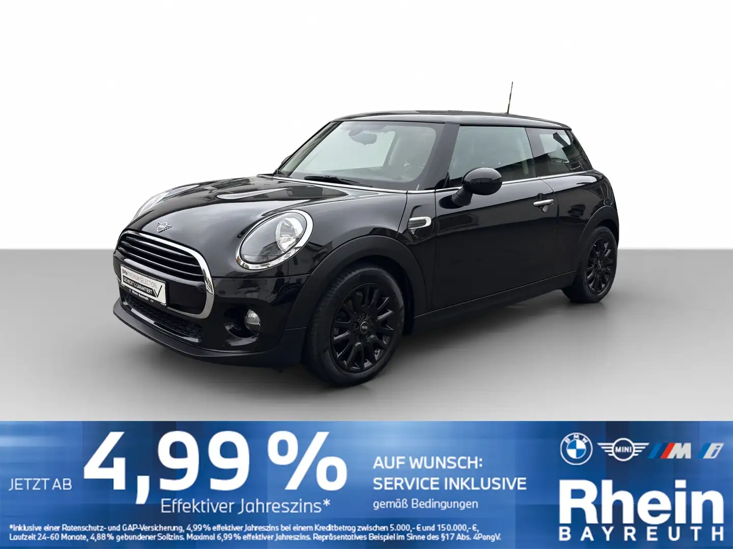 MINI Cooper 3-Türer Pepper Navi Klimaauto Apple Shz Navi Klima Noir - 1