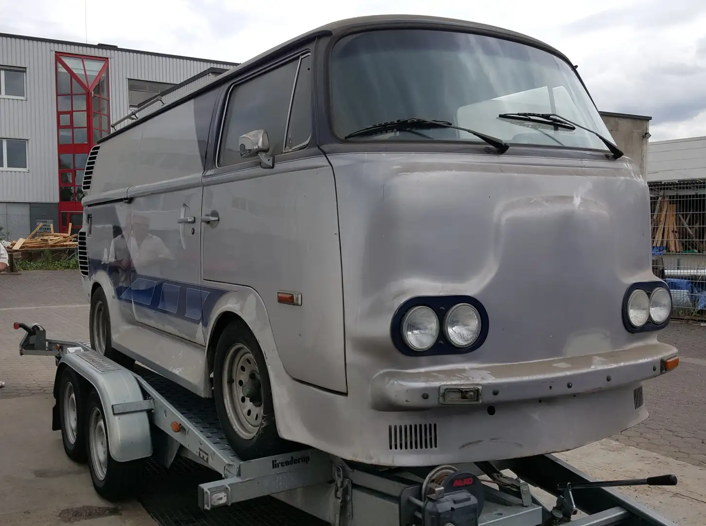 Volkswagen Bus T2 Zilver - 2