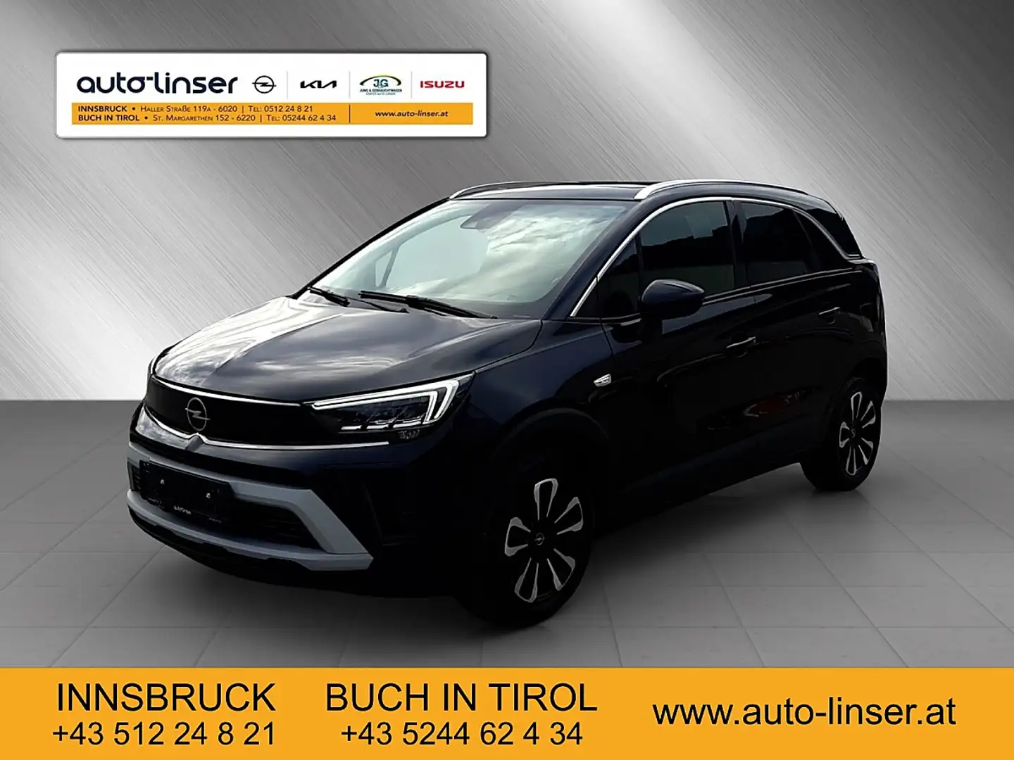 Opel Crossland X 1,2 Innovation Schwarz - 1