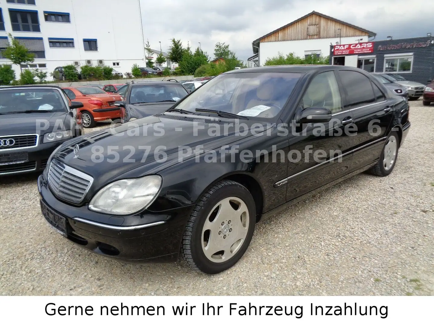 Mercedes-Benz S 600 Lang Lim. Tüv 10/22, Vollaustattung, Euro4 Noir - 1
