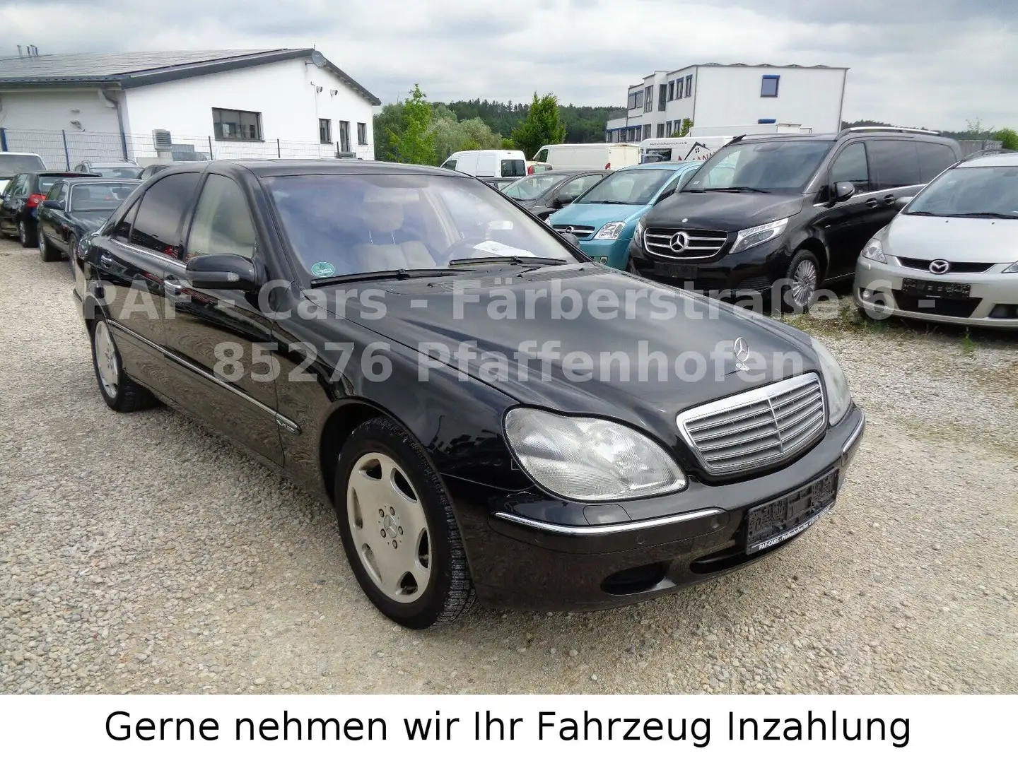 Mercedes-Benz S 600 Lang Lim. Tüv 10/22, Vollaustattung, Euro4 Zwart - 2