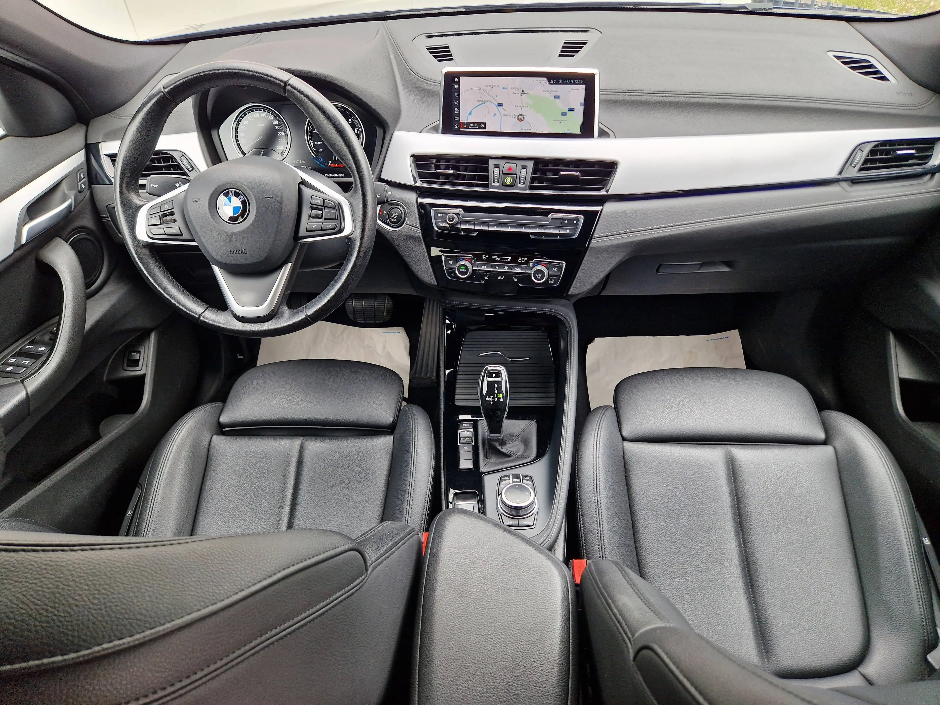 BMW X2 1.5iAS sDrive18 136CH SPORT LINE*1 MAIN*CARNET*XENON*GPS*CUIR*PDC — photo 7