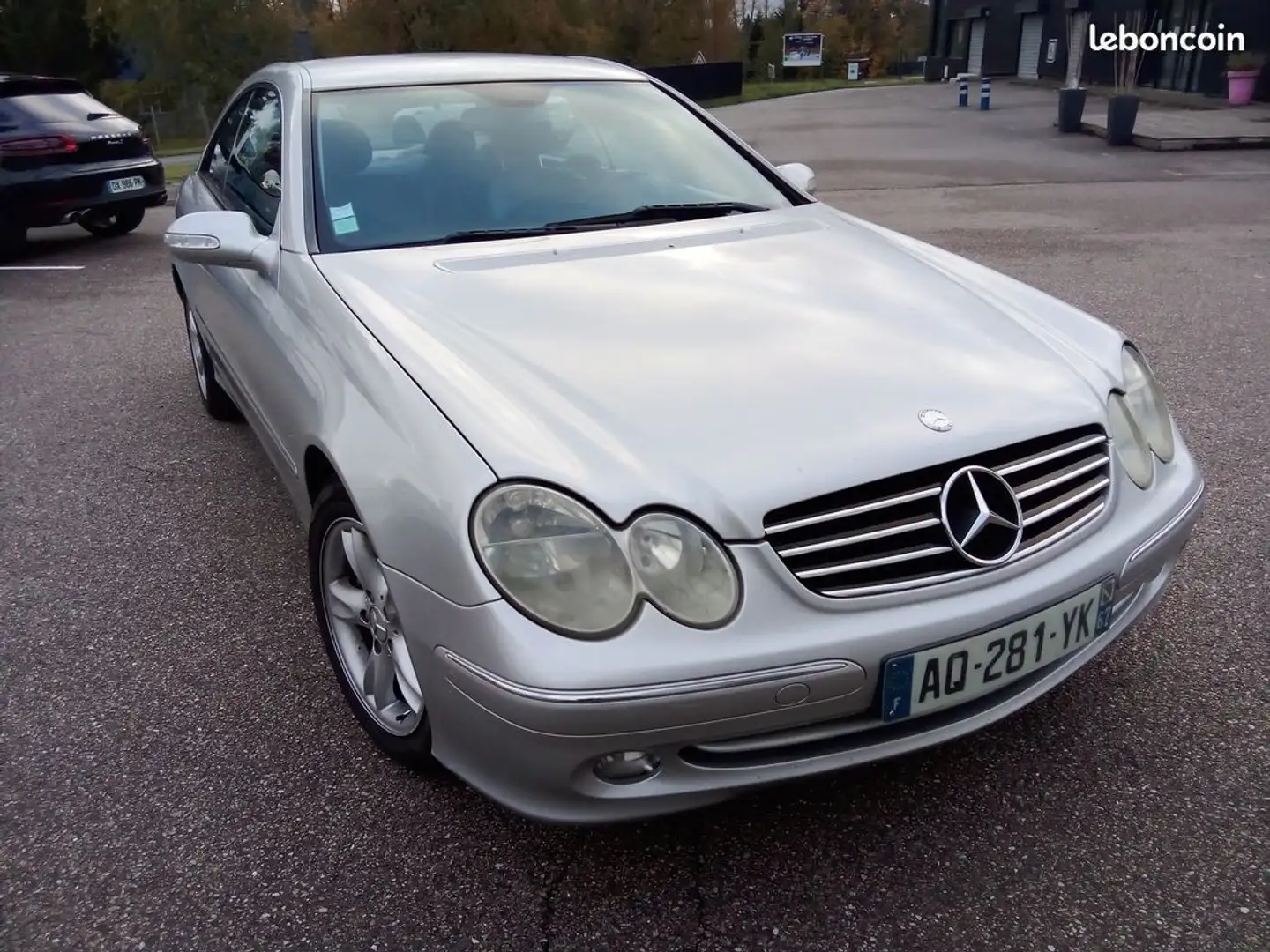 Mercedes-Benz CLK Classe Belle mercedes 270 pack tbe 2005 reprise Gris - 1