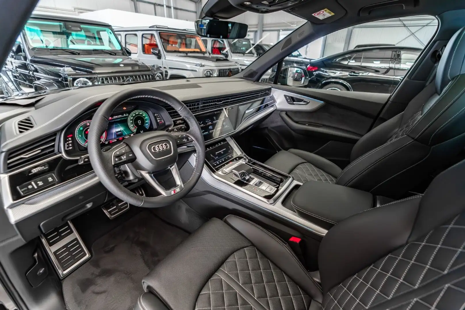 Audi Q7 50 TDI quattro S line / Full Option / 2025 Czarny - 2