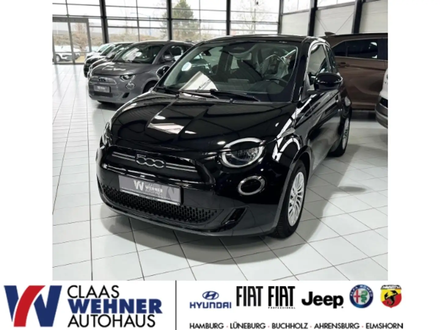 Fiat 500 Fiat Neuer Action Navi Apple CarPlay Android Auto Schwarz - 1