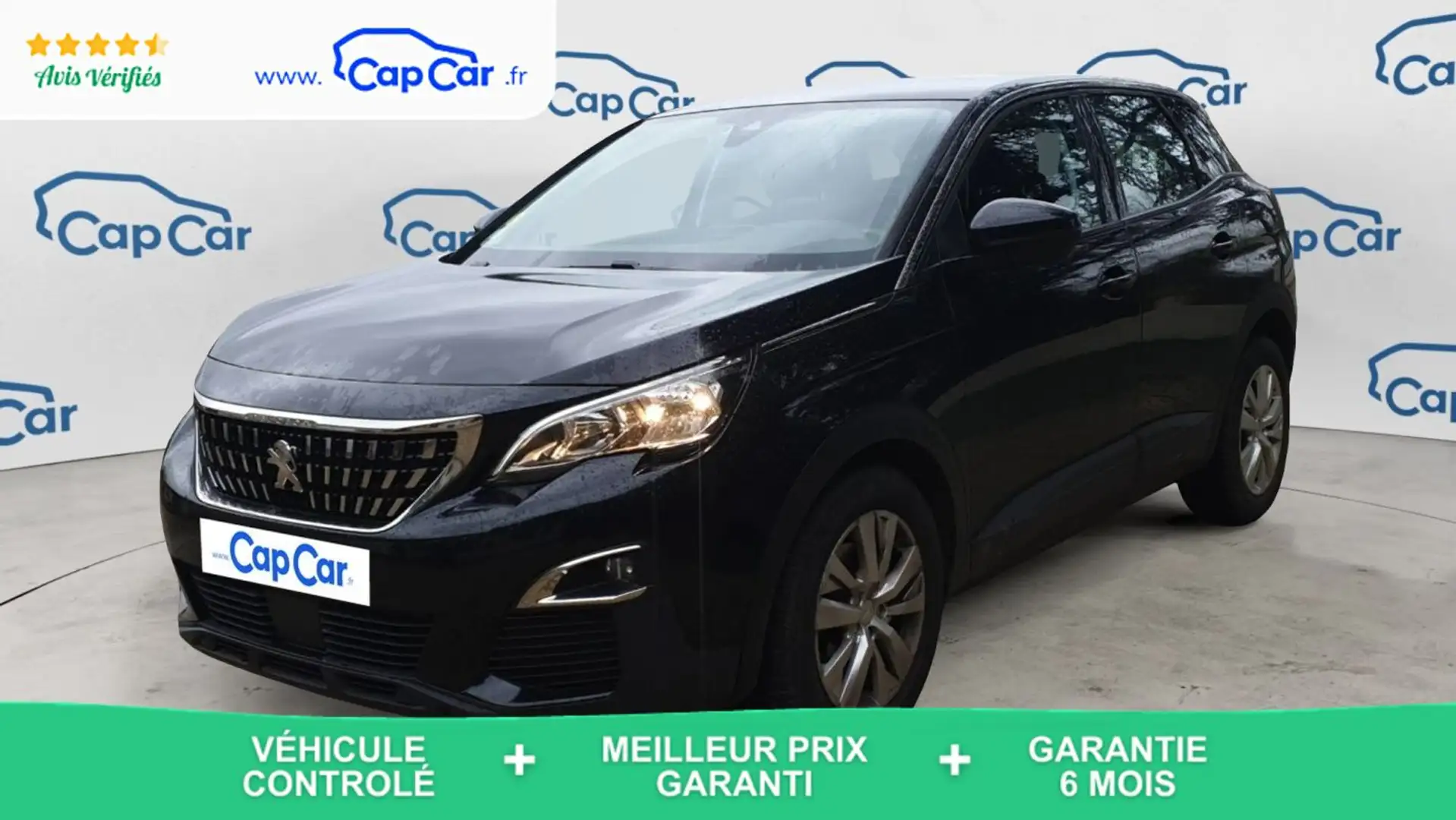 Peugeot 3008 II 1.6 BlueHDi 120 Active Noir - 1