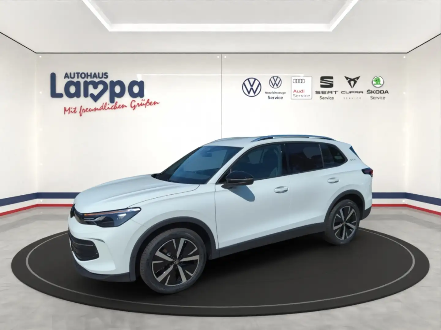 Volkswagen Tiguan Life 2.0 TDI DSG AHK,RFK,NAV,SHZ,MFL,ACC Weiß - 1