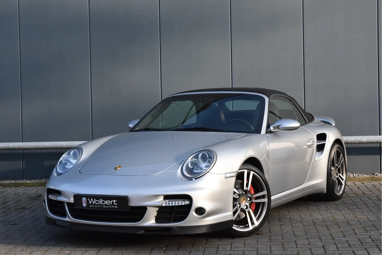 Porsche 997 997 3.6 Turbo Cabrio Gris - 1