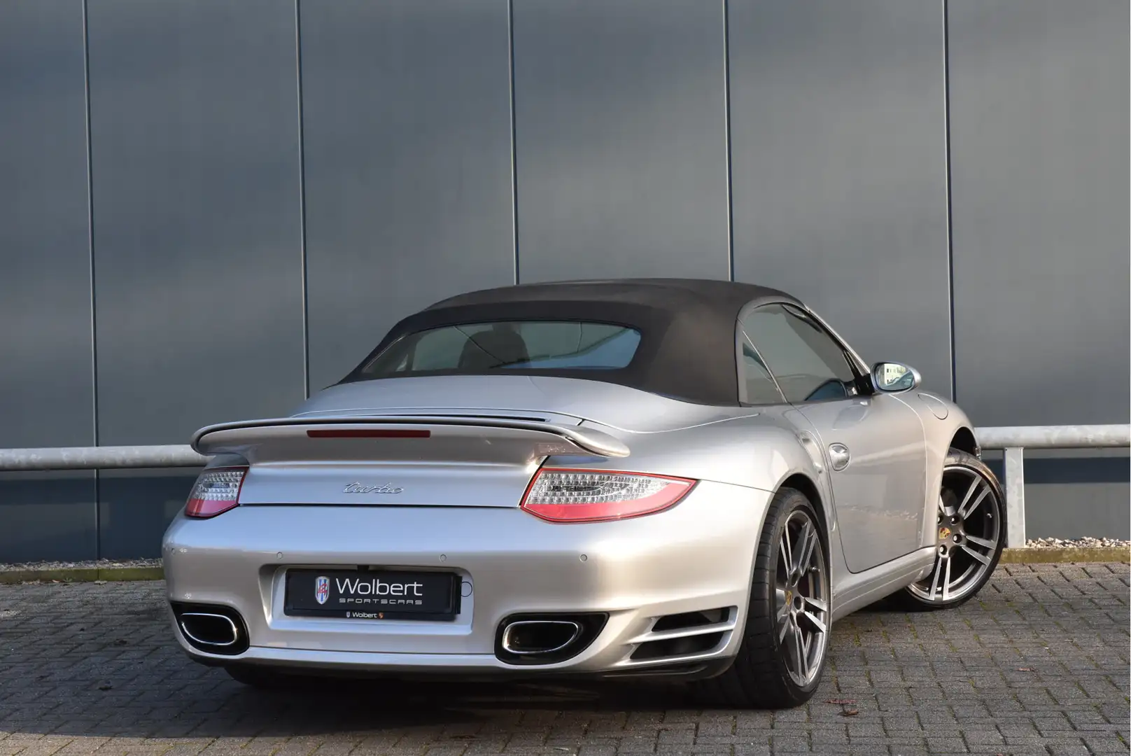 Porsche 997 997 3.6 Turbo Cabrio Gris - 2