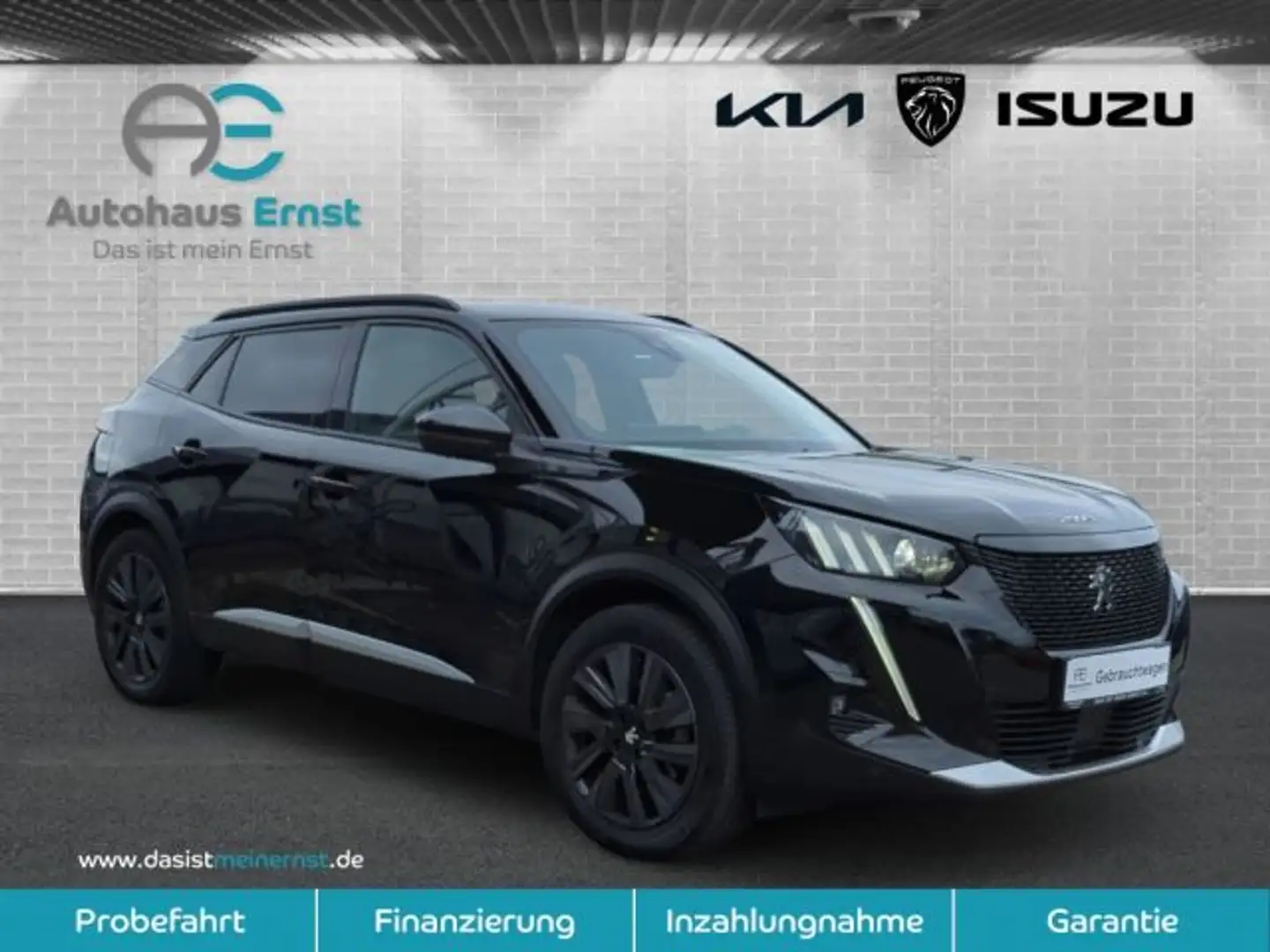 Peugeot 2008 Elektro GT Schwarz - 2