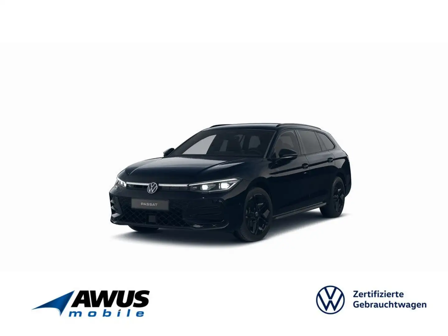 Volkswagen Passat Variant 2.0TDI DSG R-line AHK Schwarz - 1