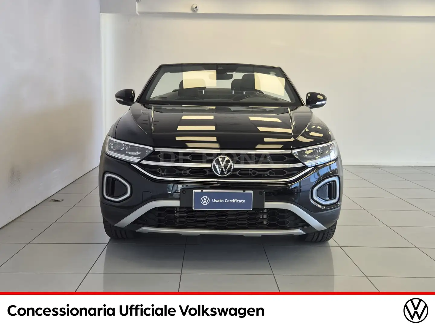 Volkswagen T-Roc cabriolet 1.5 tsi style dsg Cabrio Nero - 2