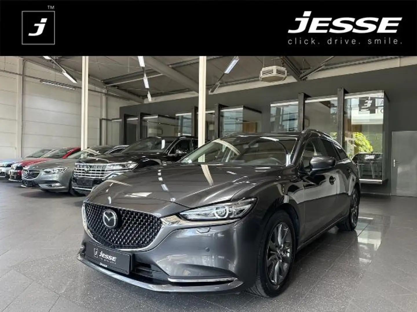 Mazda 6 SKYACTIV-G 165 Drive Center-Line LED HUD 360* Grau - 1