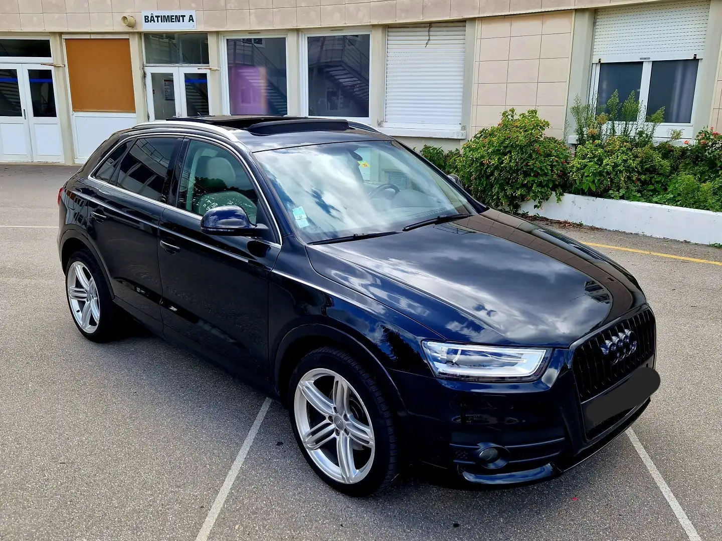 Audi Q3 2.0 TFSI 211 ch Quattro Ambition Luxe S tronic 7 Fekete - 1