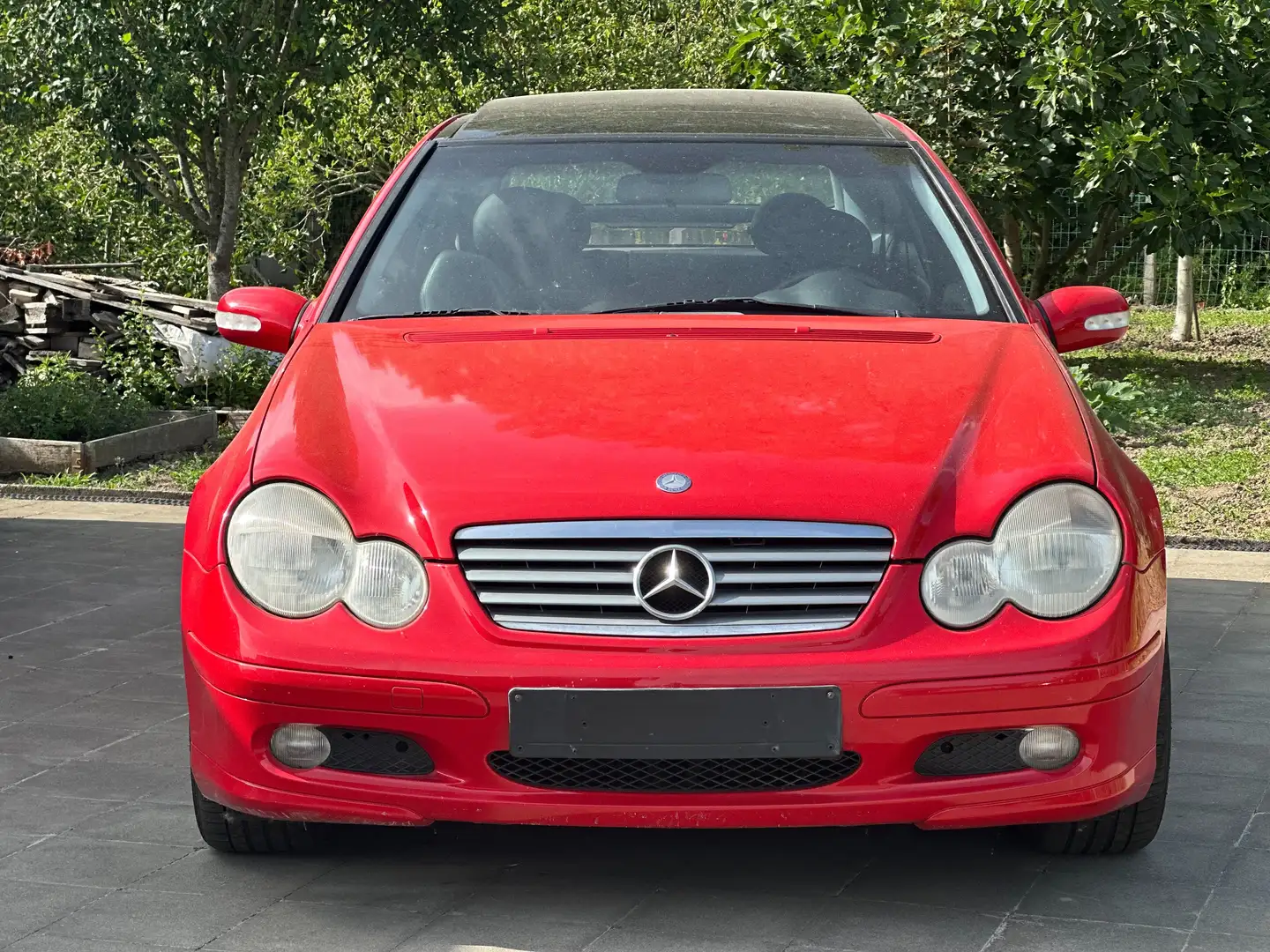 Mercedes-Benz C 230 C 230 Kompressor Piros - 1