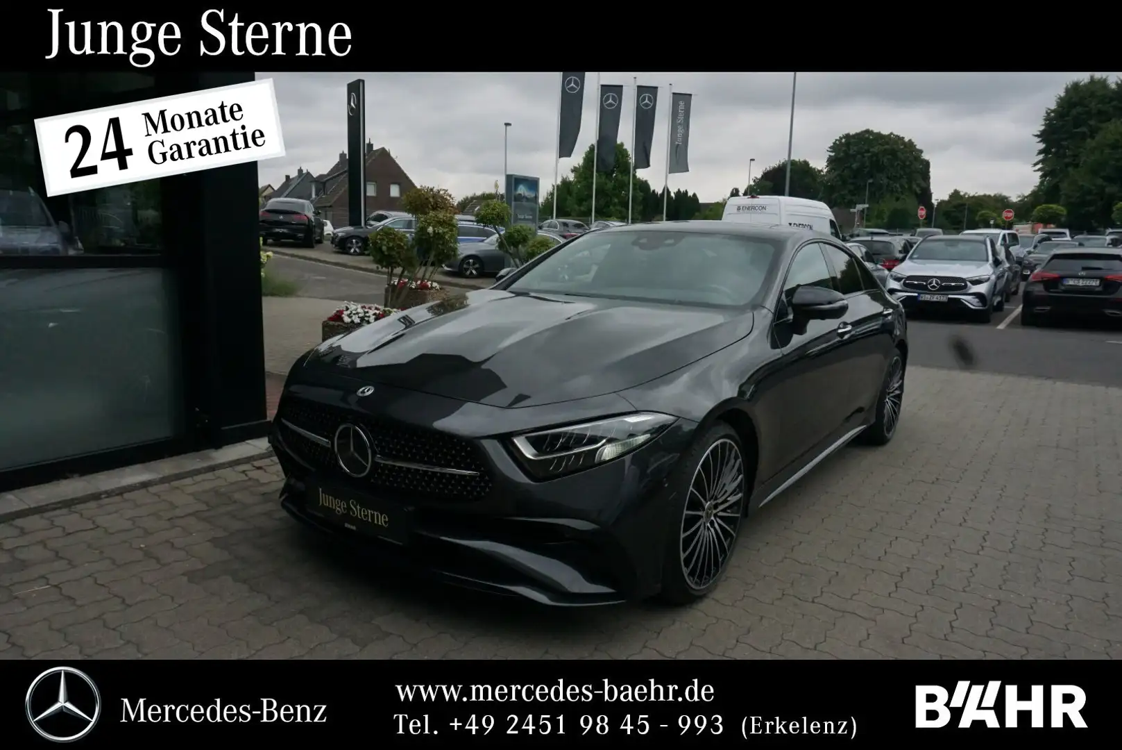 Mercedes-Benz CLS 400 CLS 400 d 4M AMG+Night/Burmester/Head-Up/360° Gris - 1