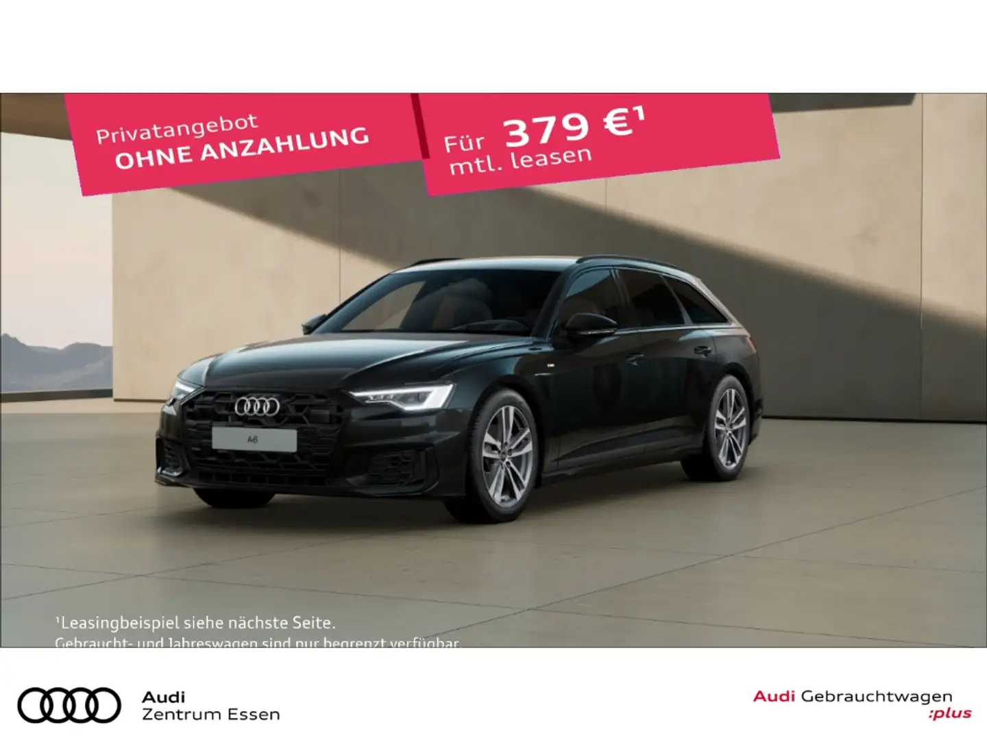 Audi A6 Avant 40 TDI S-LINE S-TRONIC MATRIX LED SHZ   RÜFA Schwarz - 1