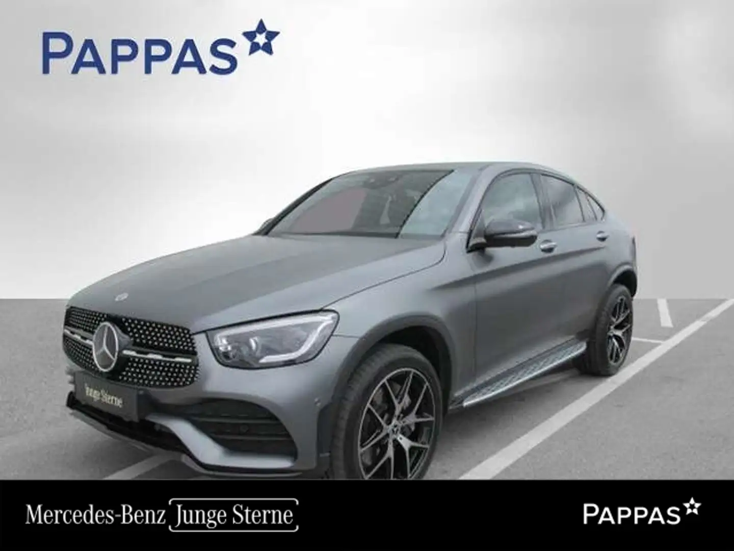 Mercedes-Benz GLC 300 de 4MATIC Coupé Navi Distr Sitzklima SHD Grijs - 1