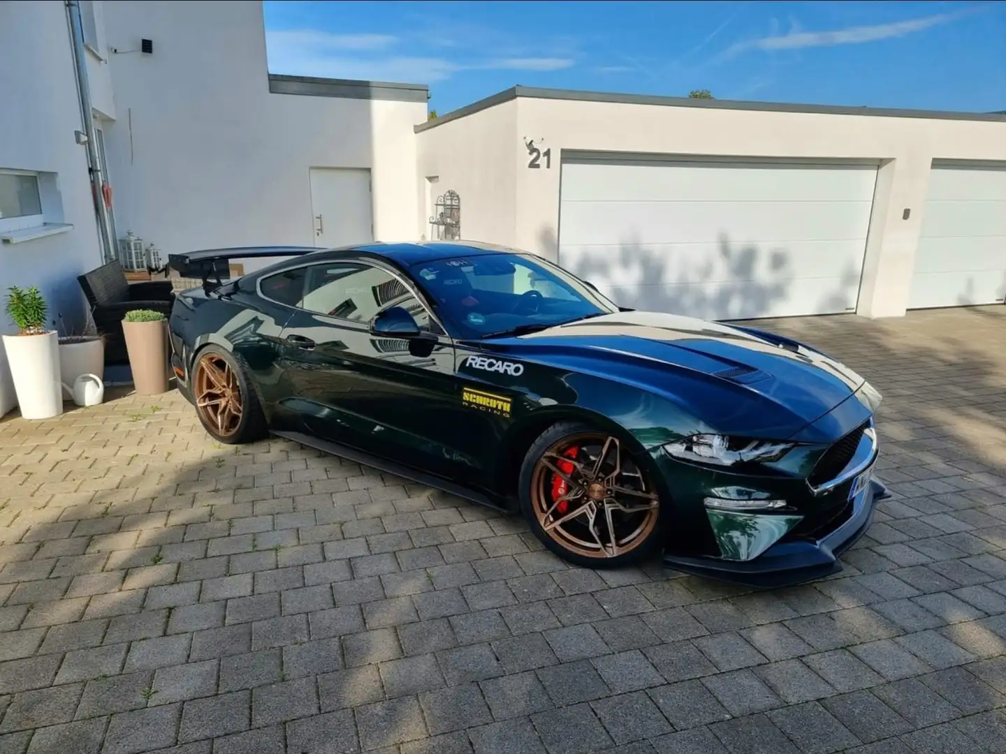 Ford Mustang Bullitt Asch Motorsport Track Umbau Grün - 1