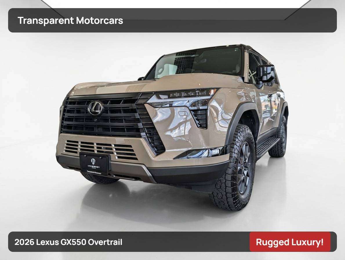 2026 Lexus GX Overtrail/Multi-Terrain Select/33"AT Tires