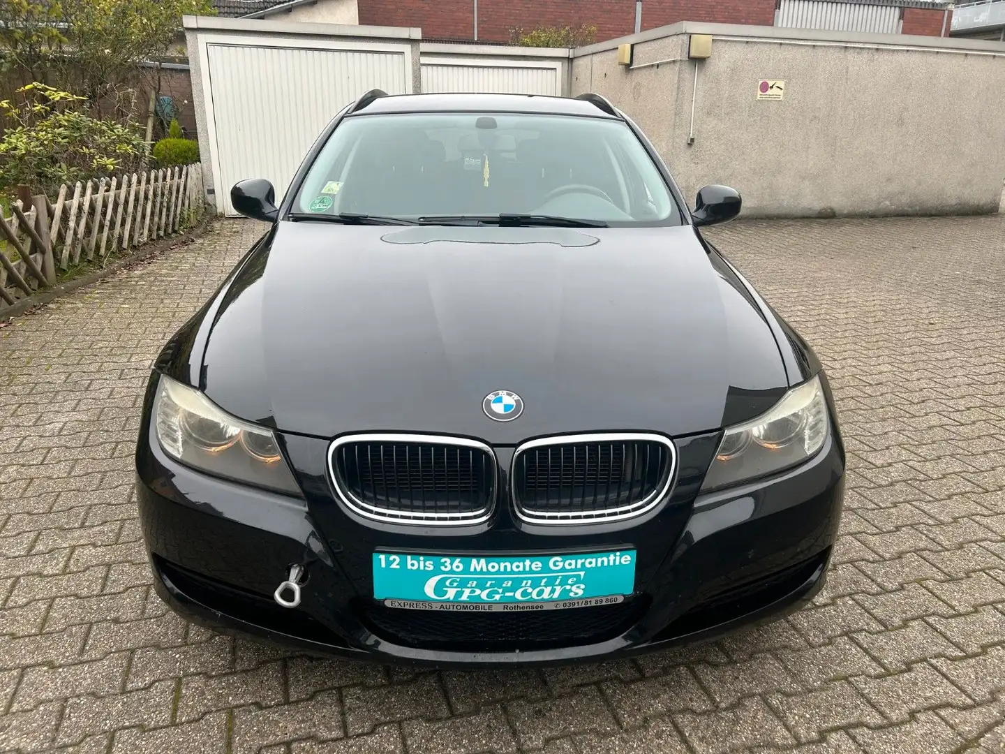 BMW 316 Baureihe 3 Touring 316d, LAGERSCHADEN crna - 2