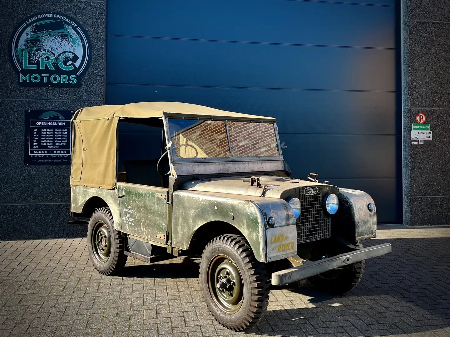 Land Rover Series 80" Fully Restored // 100% original Groen - 1