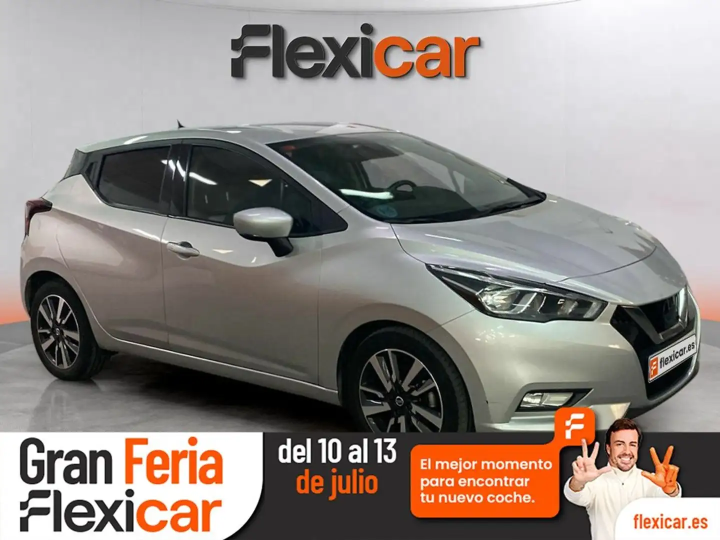 Nissan Micra IG-T 74 kW (100 CV) E6D Acenta Gris - 1
