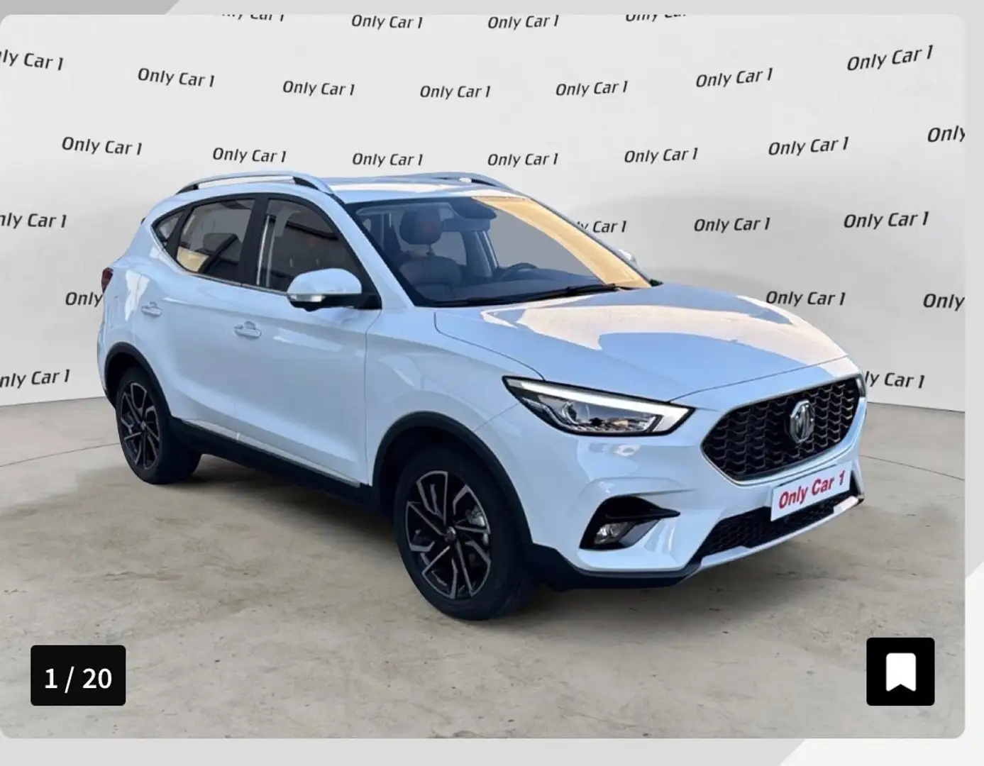 MG ZS ZS 1.5 Luxury GPL Blanc - 1