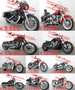Harley-Davidson Softail FLSTC Softail Heritage Classic EVO crvena - thumbnail 2