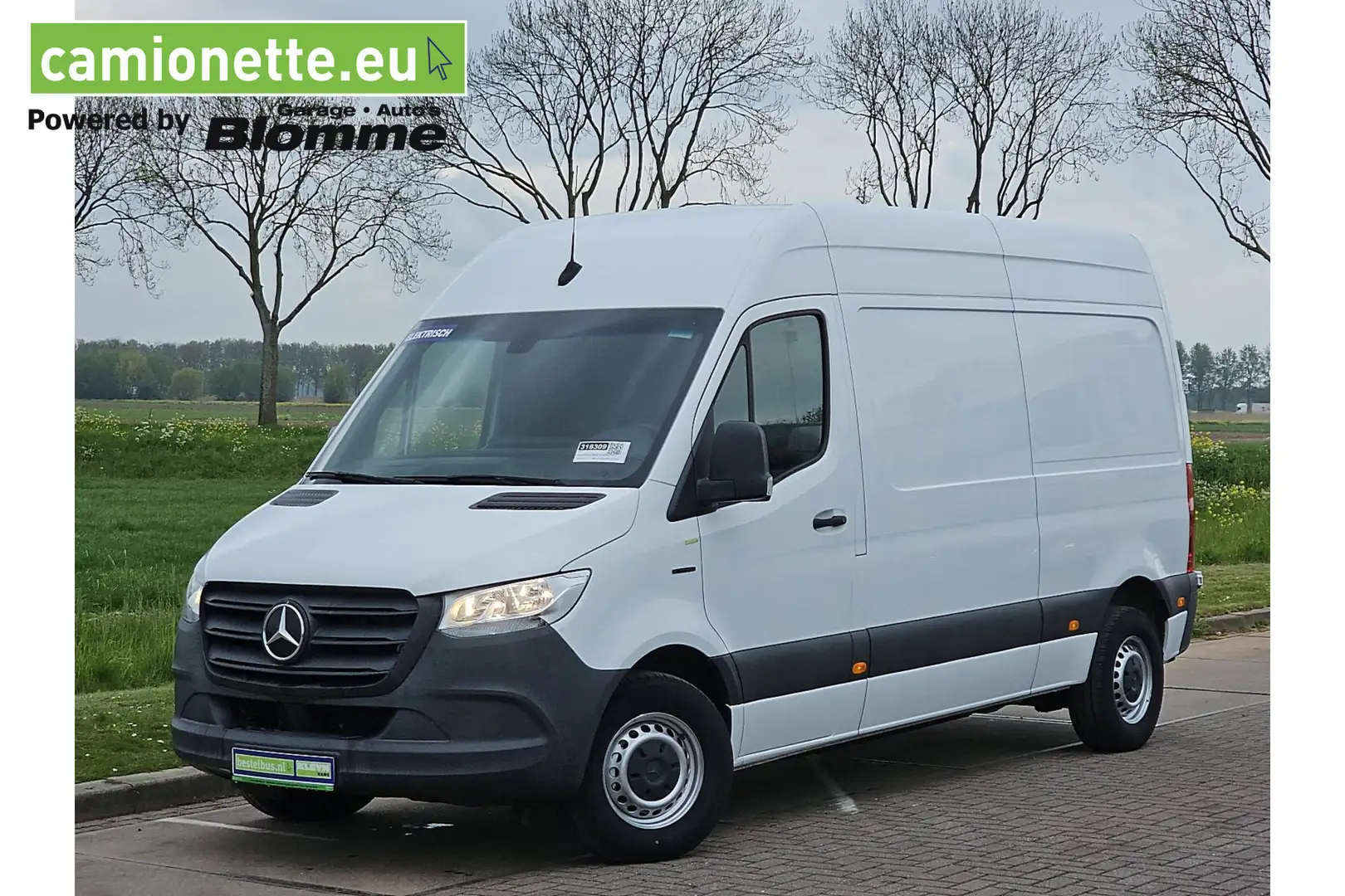 Mercedes-Benz Sprinter eSprinter L2H2 41 kWh Weiß - 2