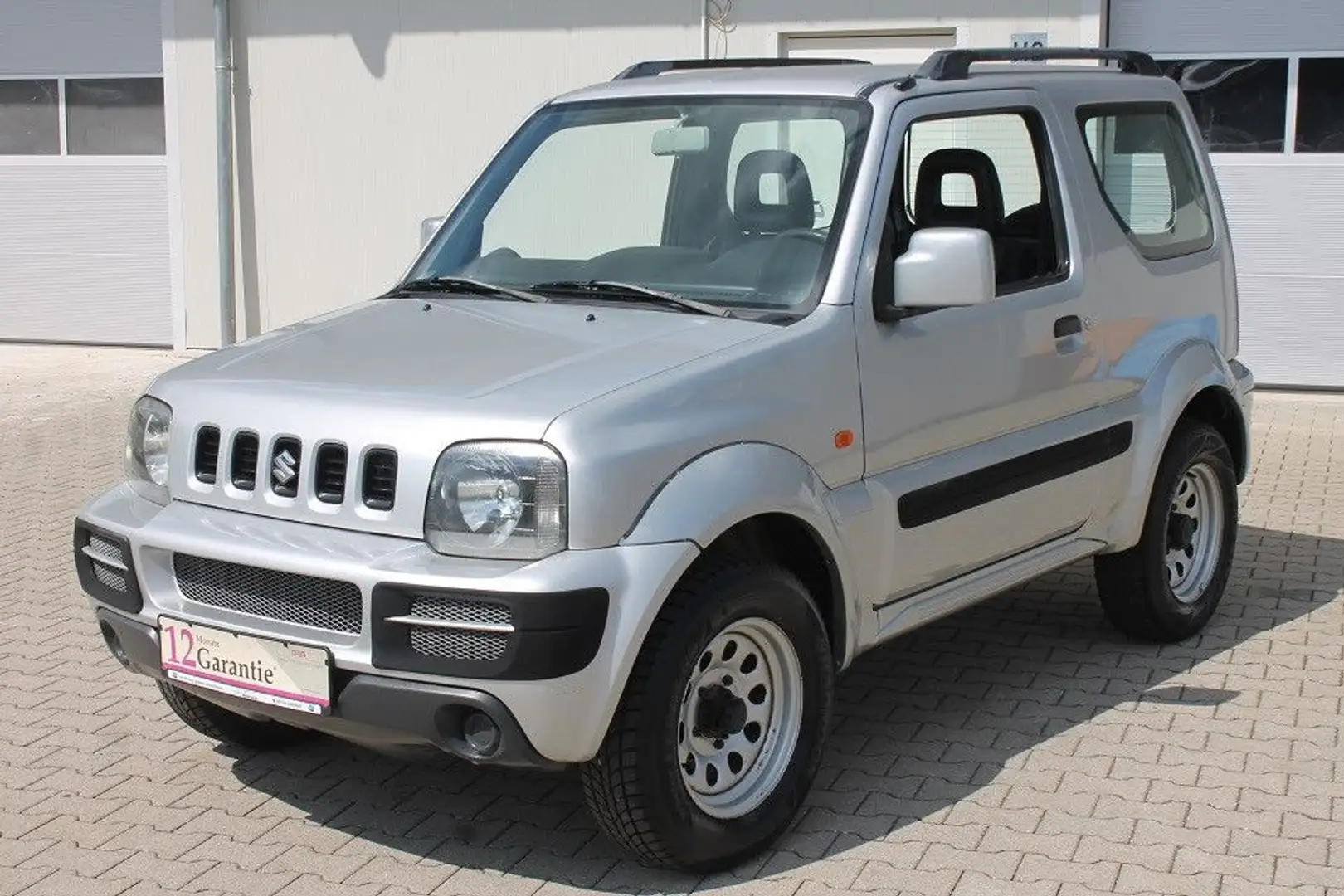 Suzuki Jimny 1 HD,Tüv neu,Klima,AHK,gepflegt,Finanz. Silber - 2