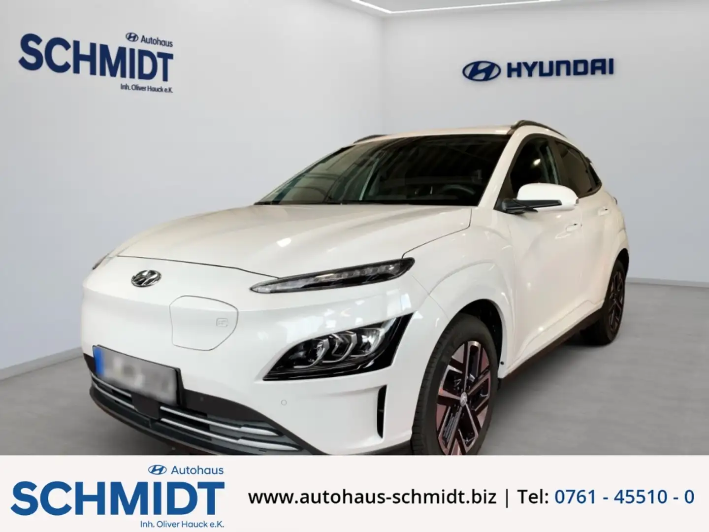 Hyundai KONA Advantage !AKTION! Elektro 2WD Kamera Apple CarPla Weiß - 1