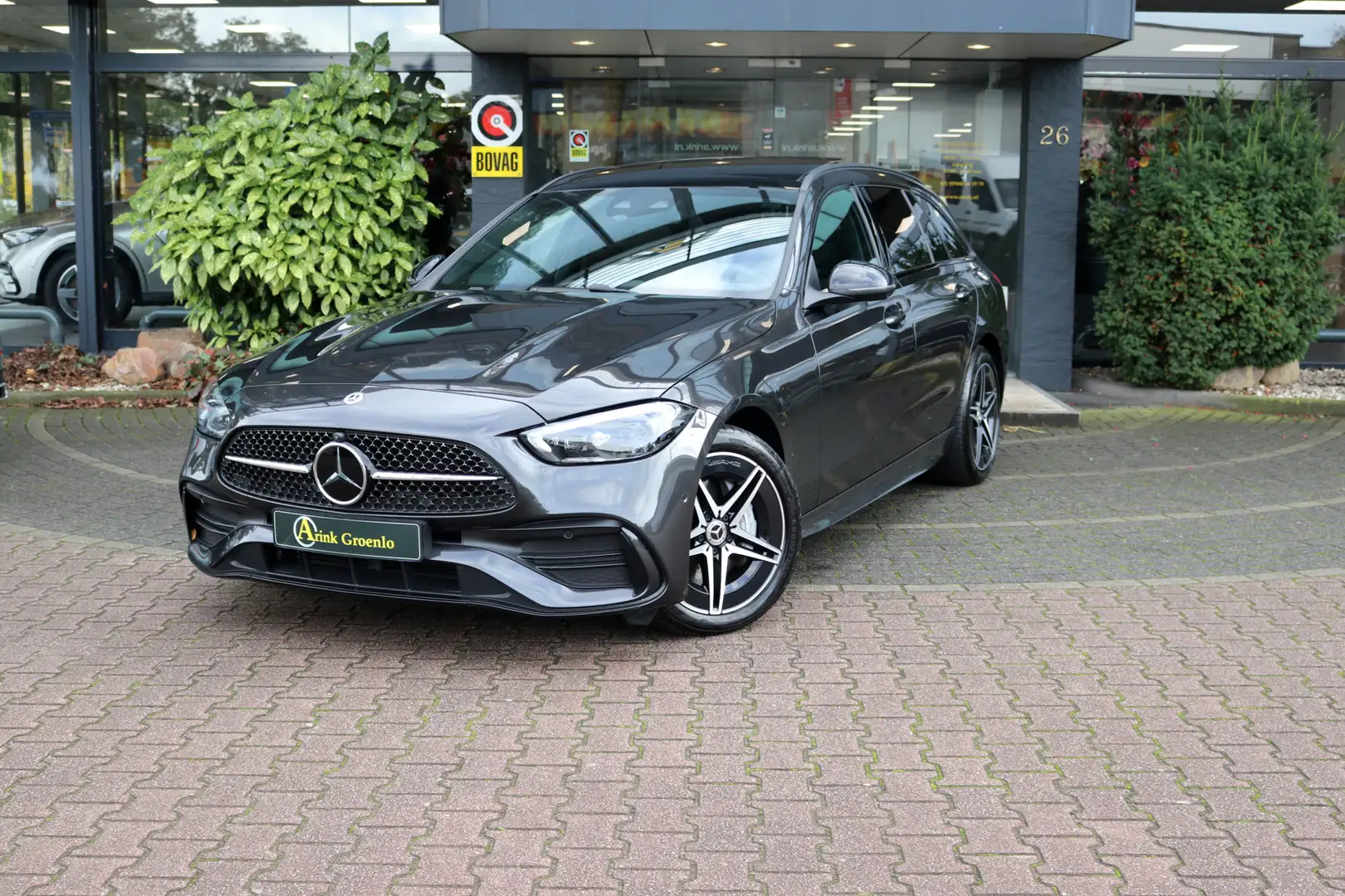Mercedes-Benz C 300 Estate e Business Solution AMG Panoramadak Memory Gris - 1