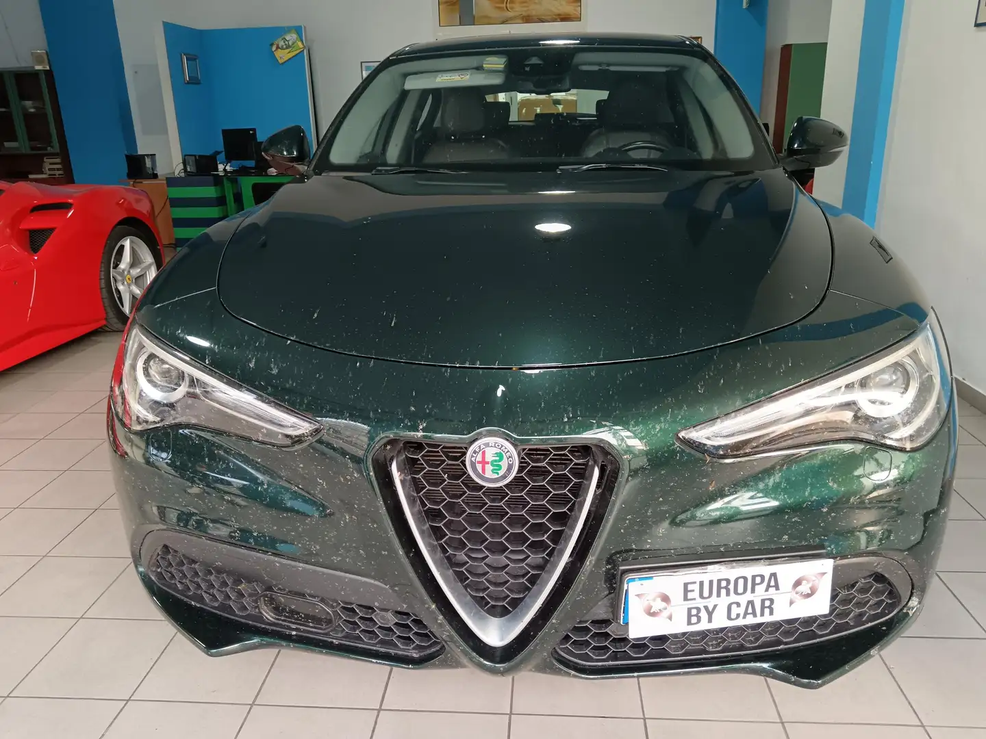 Alfa Romeo Stelvio 2.2 t Business Q4 190cv auto my19 Verde - 2
