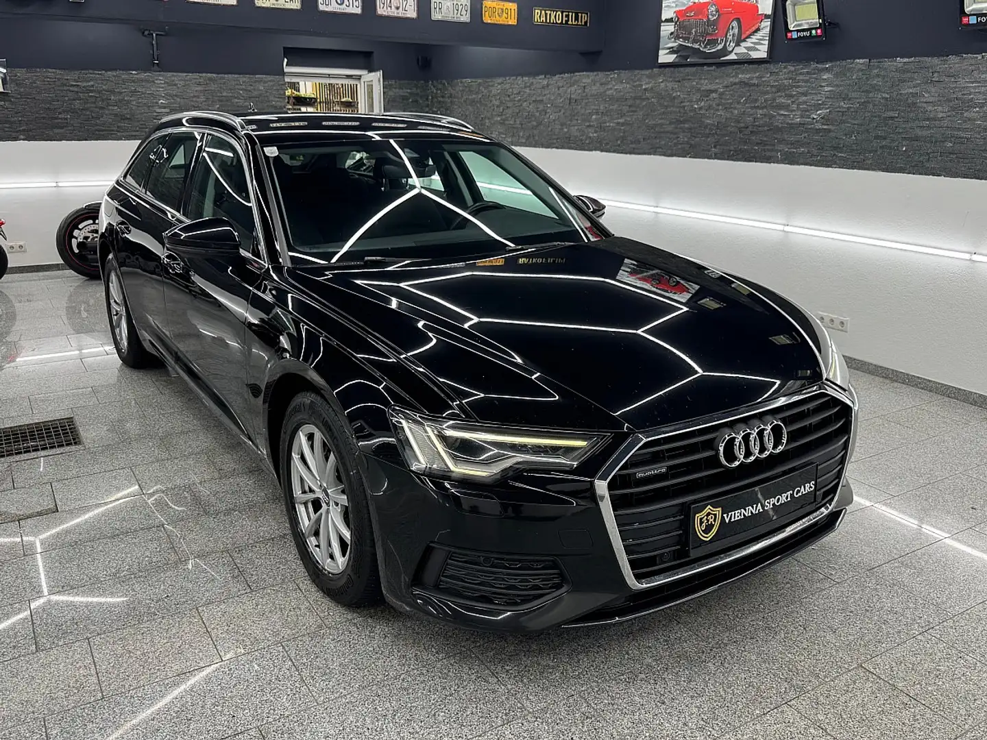 Audi A6 40 TDI quattro S-tronic*Top-Ausstattung* Noir - 2