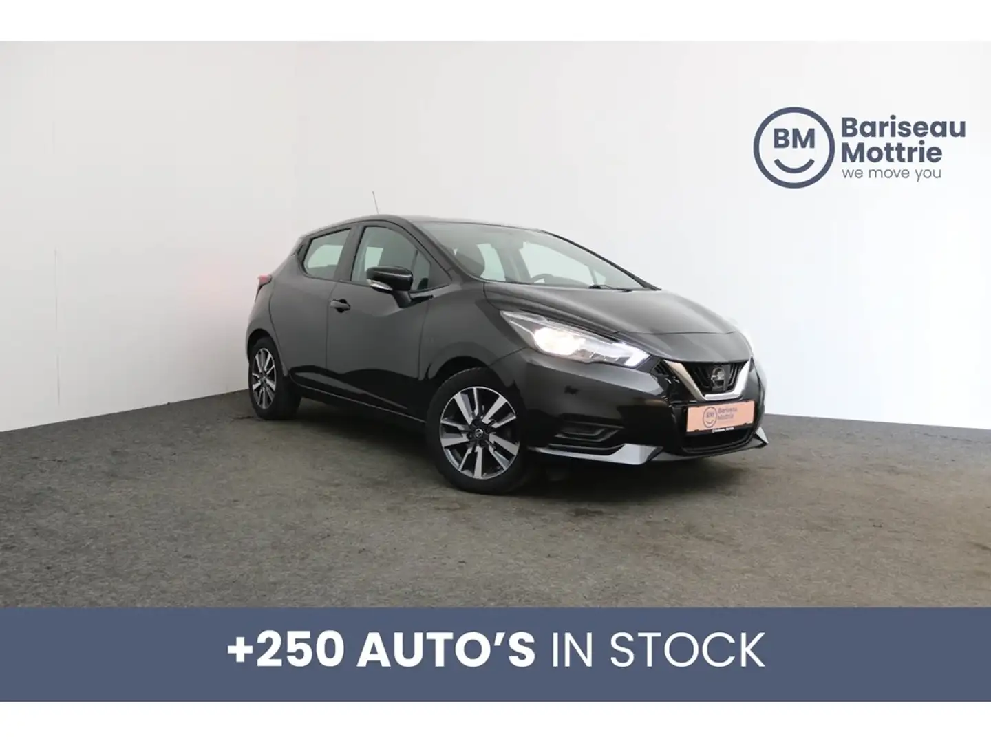 Nissan Micra 1.0 BENZINE *DAB*GPS*CAMERA+SENSOREN*CRUISE CONTRO Noir - 1