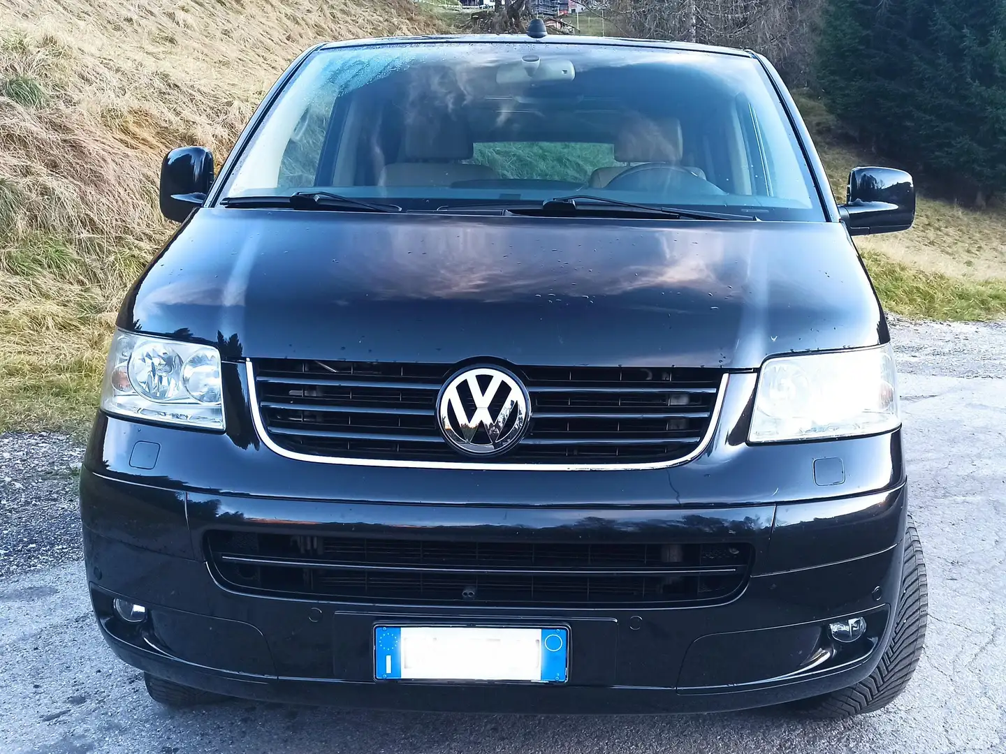 Volkswagen T5 Multivan 2 POSTI LETTO RISCALDAMENTO TENDALINO Nero - 2