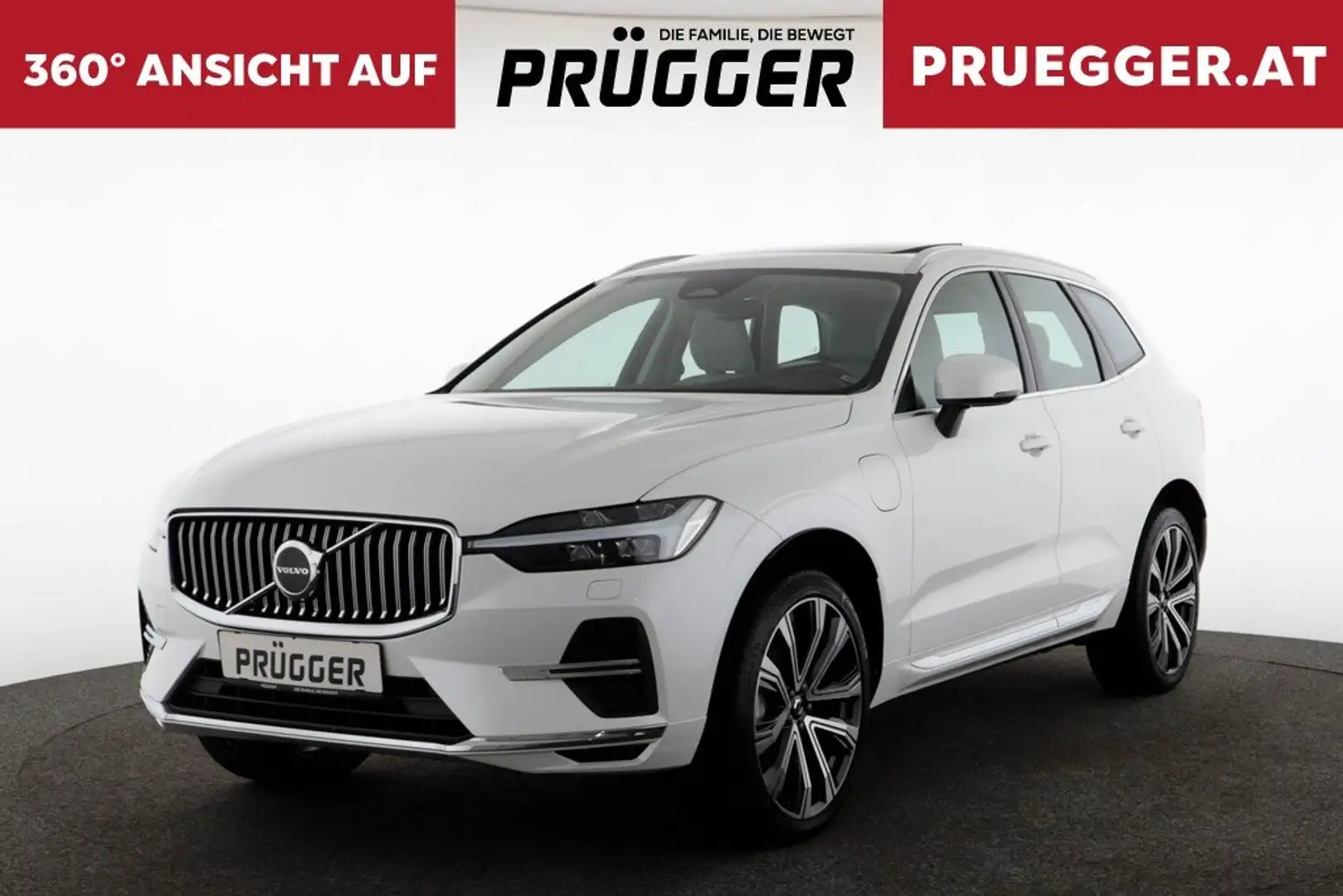 Volvo XC60 T6 AWD Recharge PHEV Inscription Auto. LEDER Weiß - 1