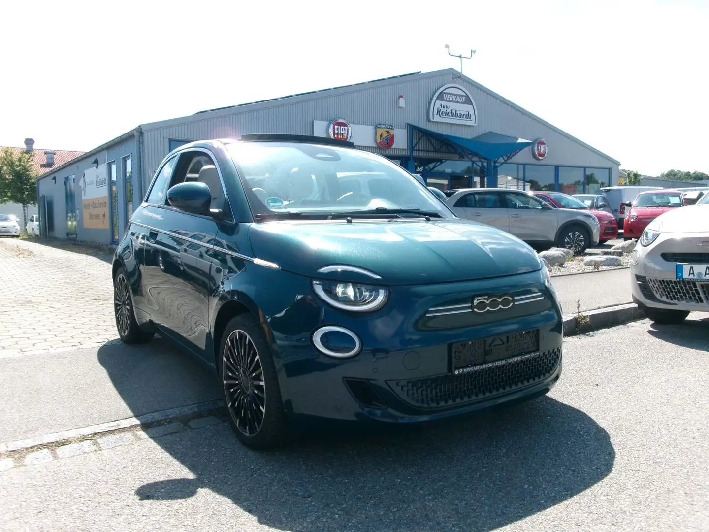 Fiat 500e 500 e La Prima by Bocelli Groen - 1