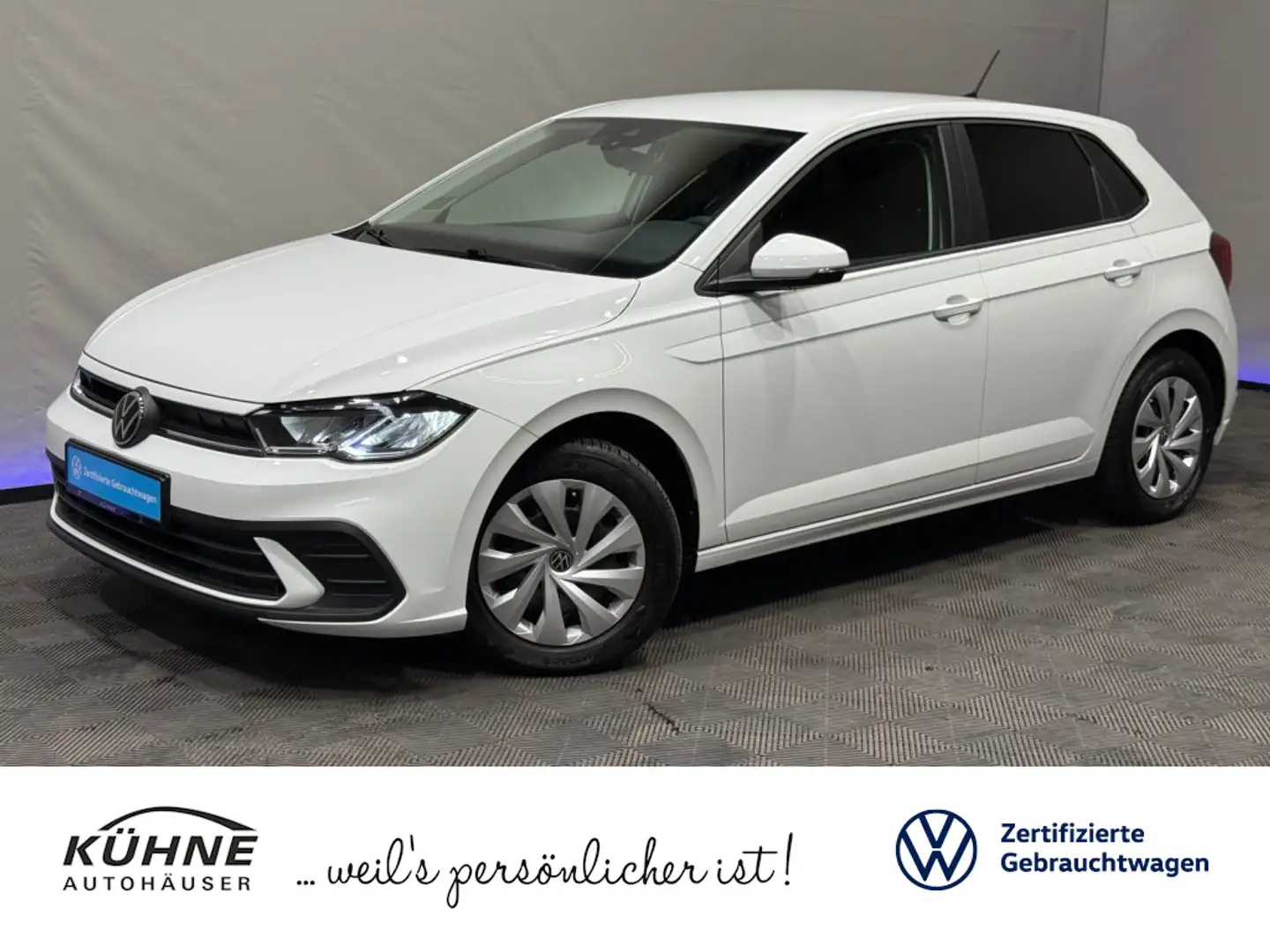Volkswagen Polo 1.0 | LED DAB KLIMA BLUETOOTH ISOFIX eCALL Weiß - 1
