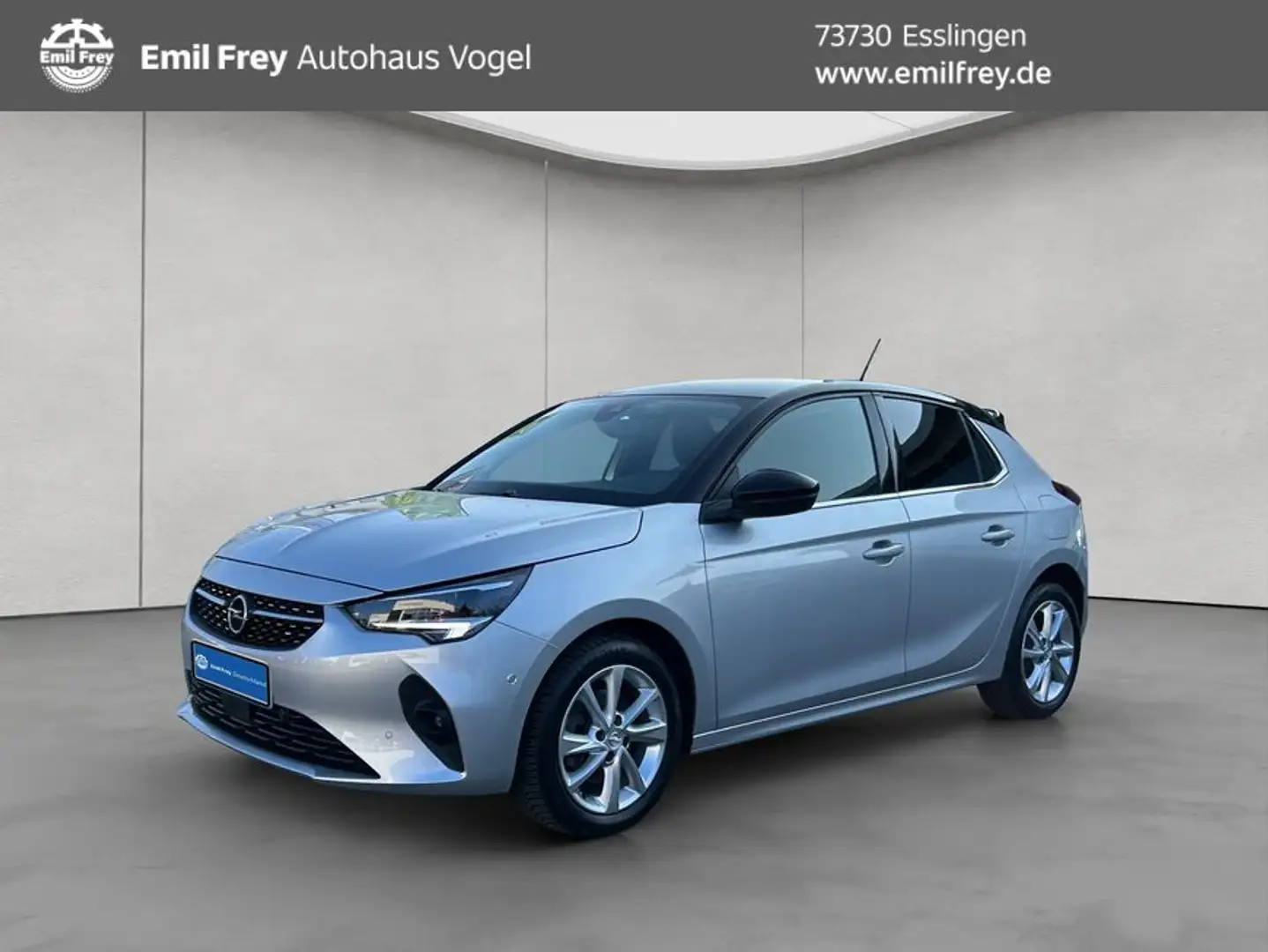 Opel Corsa 1.2 Turbo Automatik Elegance Silber - 1