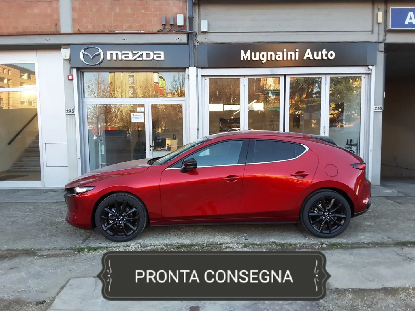 Mazda 3 2.5 e-Skyactiv-G 140cv M Hybrid Homura Rouge - 1