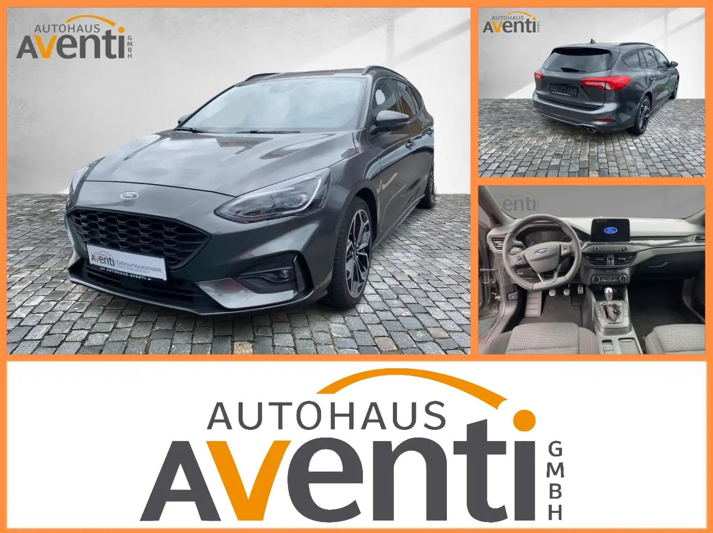 Ford Focus ST-Line *Lane Assist*Navi*LED*Kamera*Apple* Gris - 1