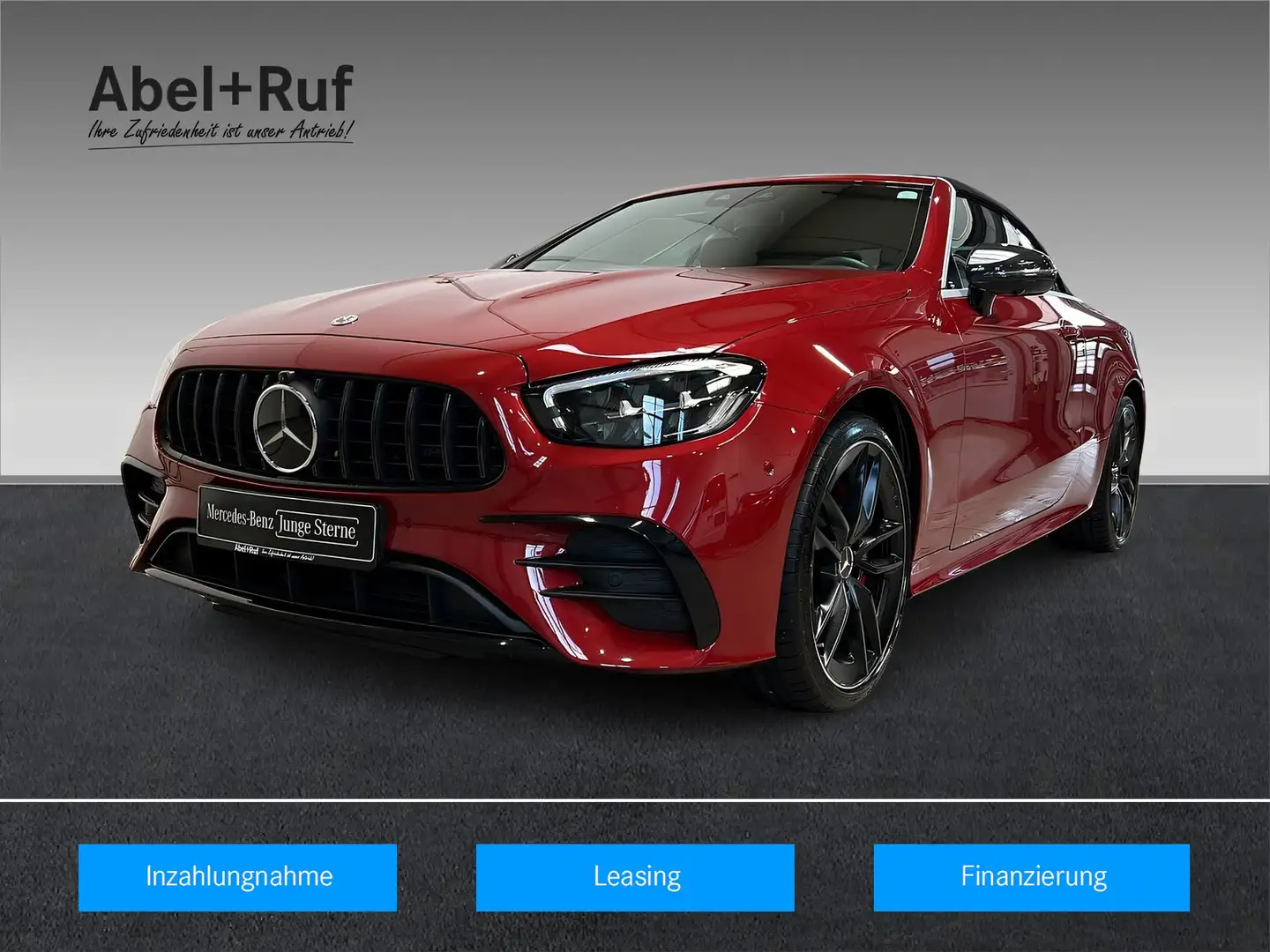 Mercedes-Benz E 53 AMG 4M+ Cabrio DISTR+Burm+Memo+StHz+HuD+360 Rot - 1