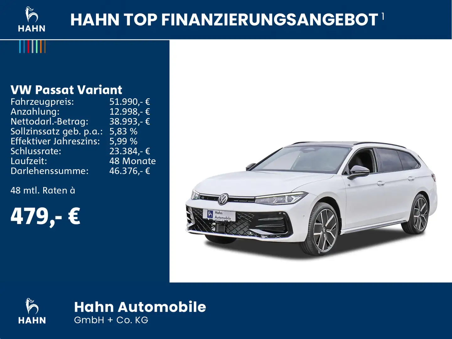 Volkswagen Passat Variant R-Line 2,0TDI 142kW DSG 4MOTION W Weiß - 2