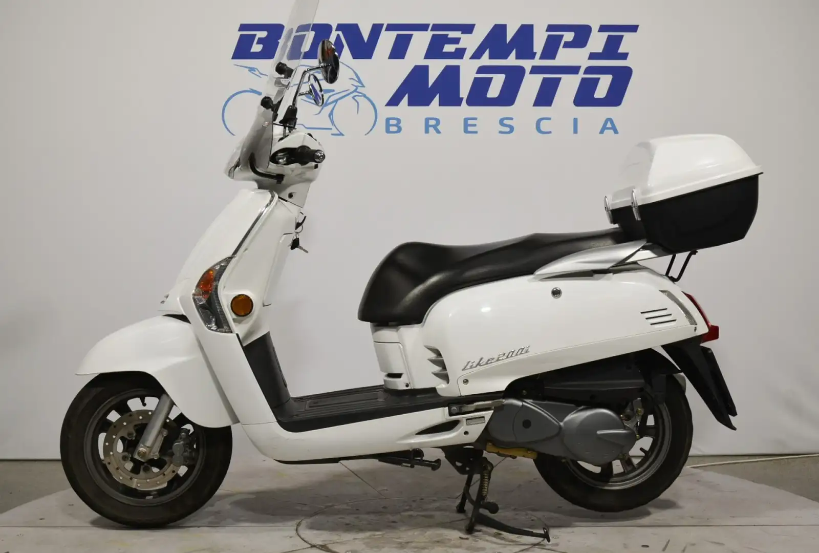Kymco Like 200i 2017 - KM. 21000 + BAULETTO Bianco - 2